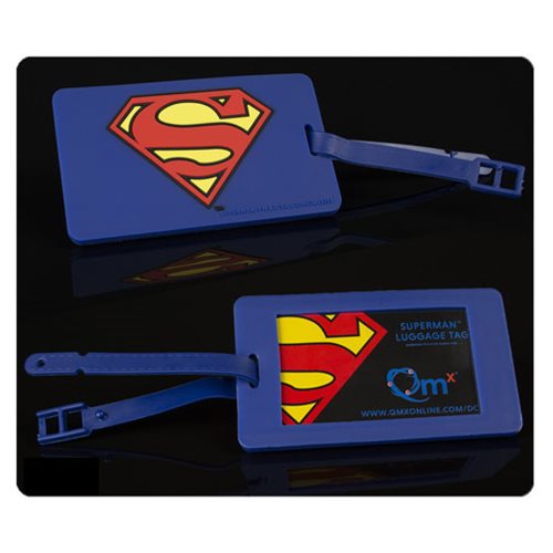 Superman Q-Tag Luggage Tag